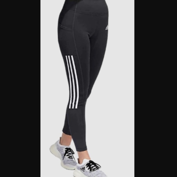 Adidas Tights Women’s adidas Running Tights Leggings Aeroready Primegreen XL - Picture 1 of 15